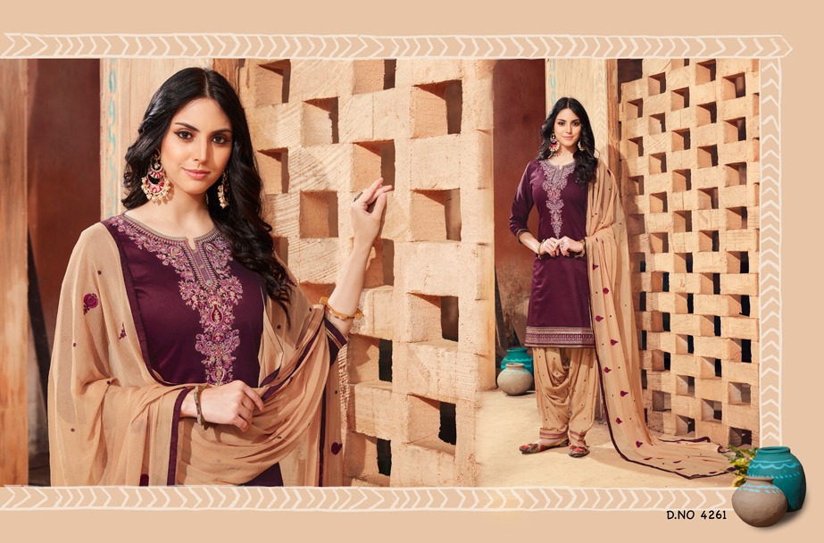 Kessi fabrics presenting patiala house 64 beautiful casual wear collection of salwar kameez