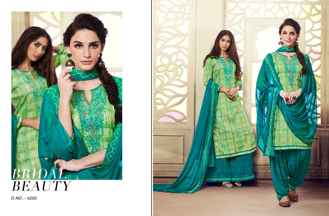 Kessi fabrics presents colouru2019s by patiala house vol 9 casual running wear salwar kameez concept