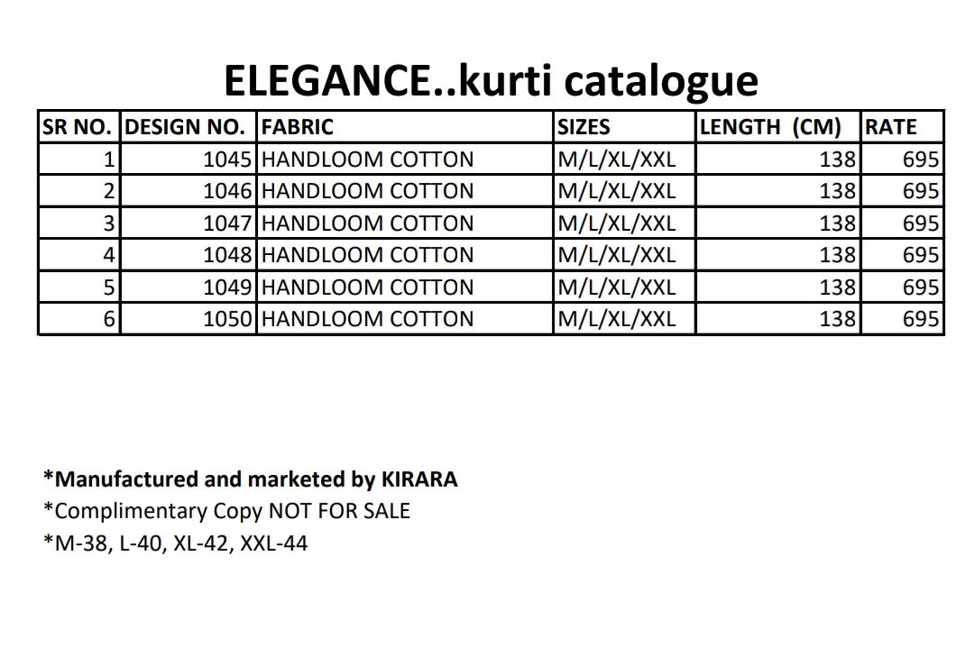 Kirara presents elegance casual ready to wear kurtis collection