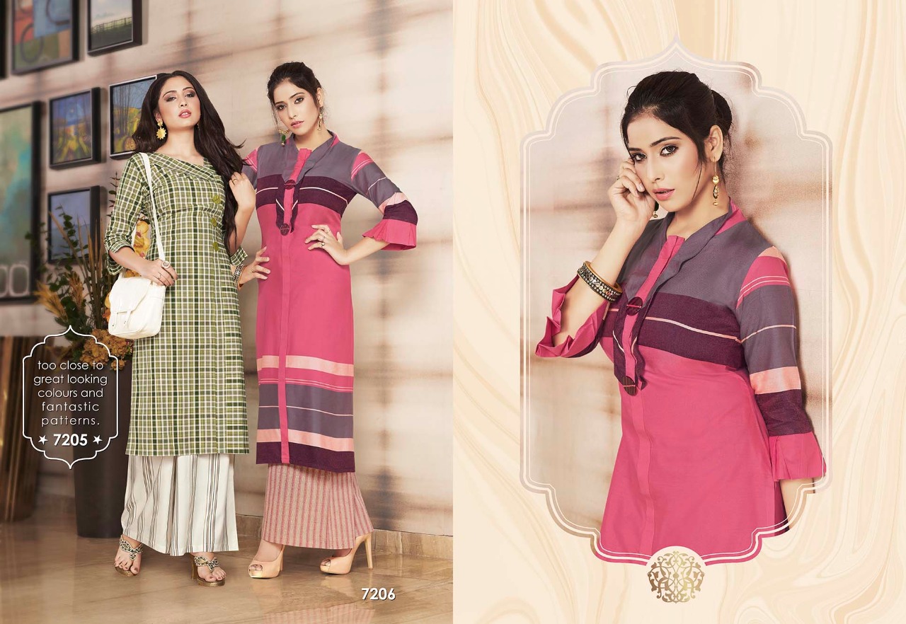 Krishriyaa launch flaunt lastest styles pattern of kurtis concept