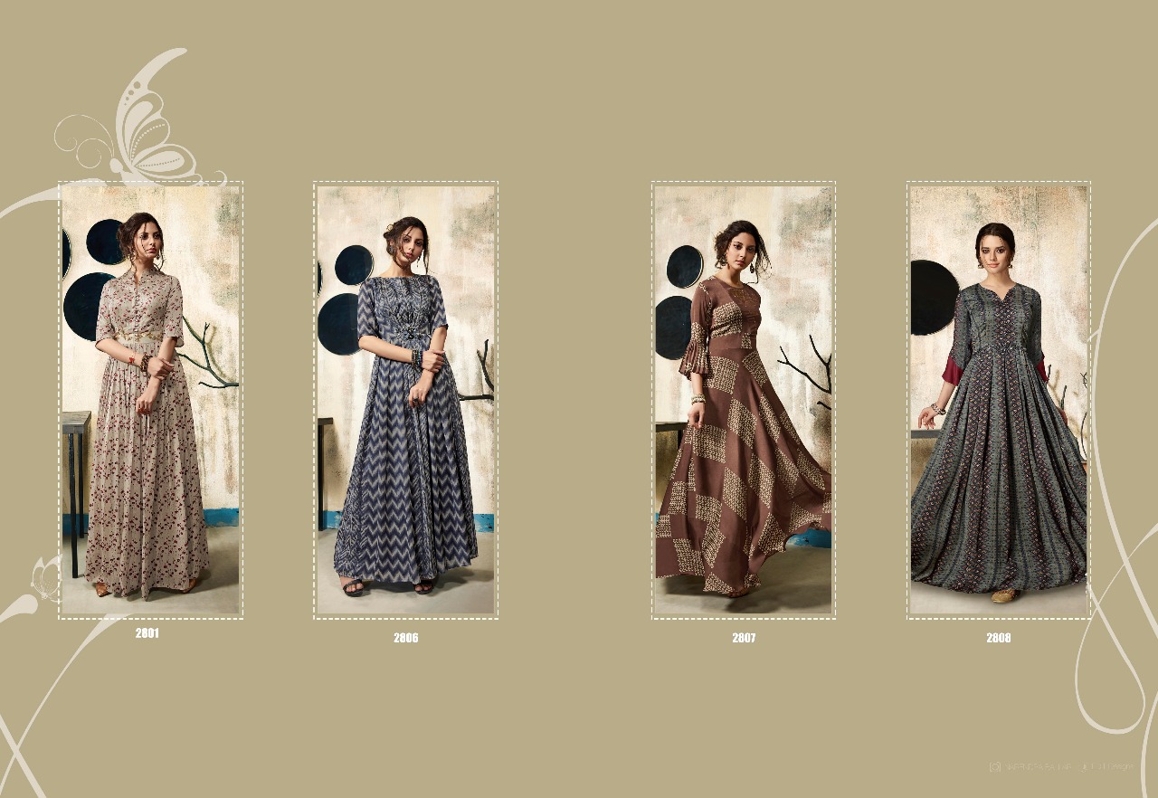 LT fabrics presents nitya vol 28 nX designer concept stylish kurtis concept
