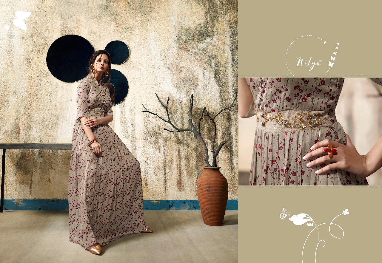 LT fabrics presents nitya vol 28 nX designer concept stylish kurtis concept