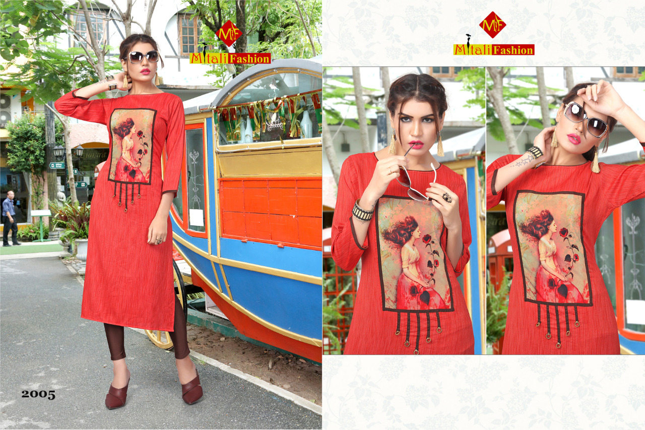 Mitali fashion presents fORAM VOL 2 casual ready to wear kurtis concept