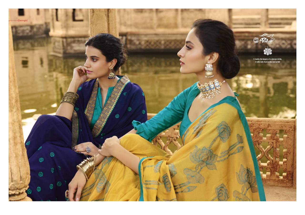 Palav presents shankham 6 festive season ethnic wear sarees collection