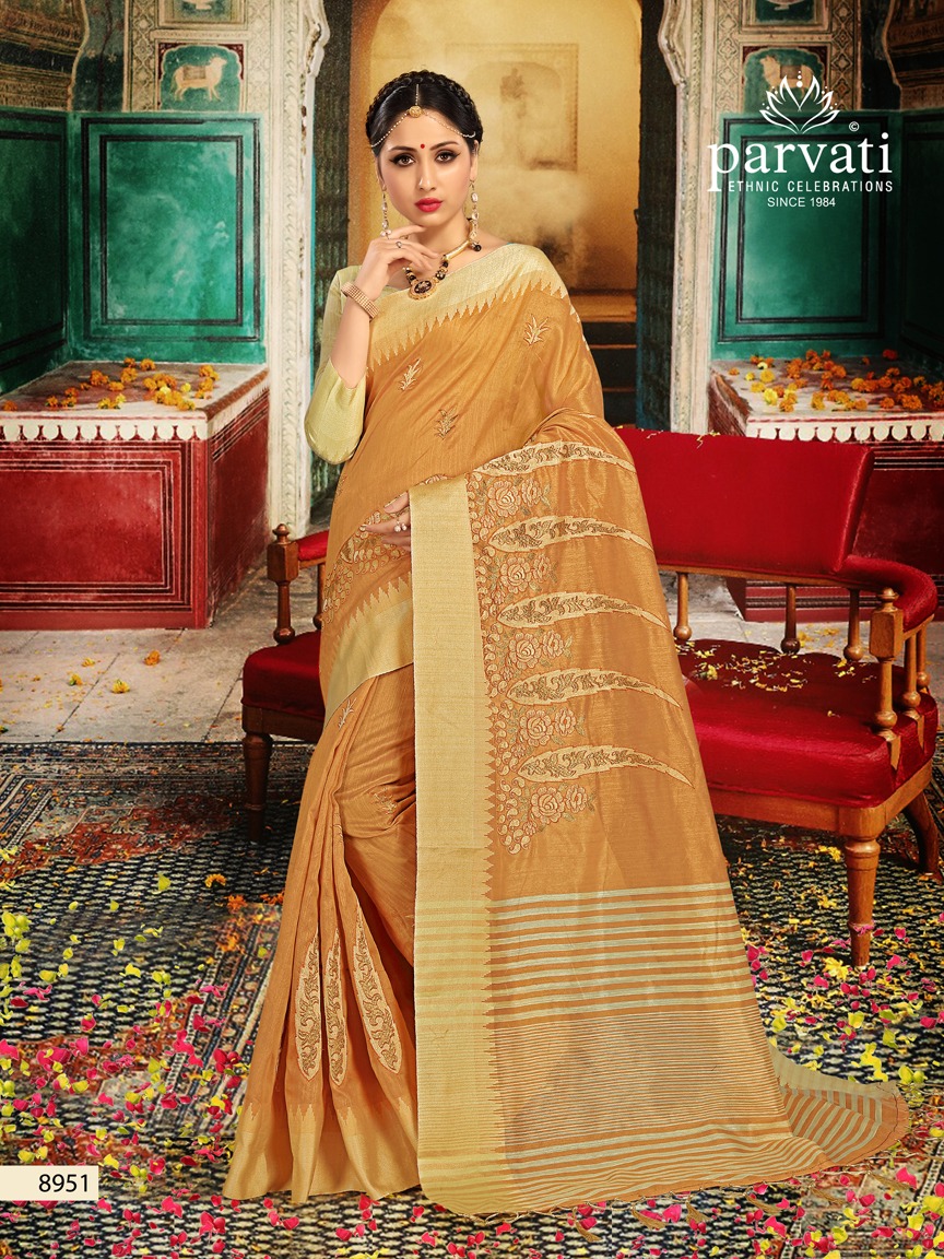 Parvati presents cotton fiesta vol 2 casual stylish collection of sarees
