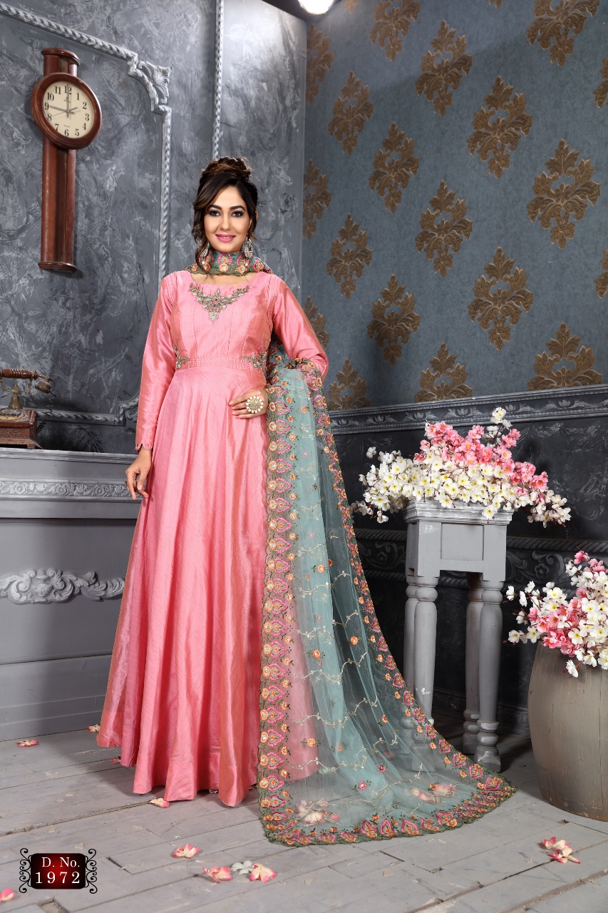 Parvati presents series 1966 heavy party wear gowns collection