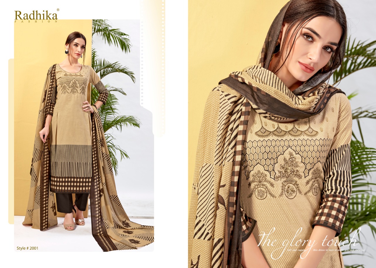 Radhika fashion presents mussaret vol 2 casual wear salwar kameez collection