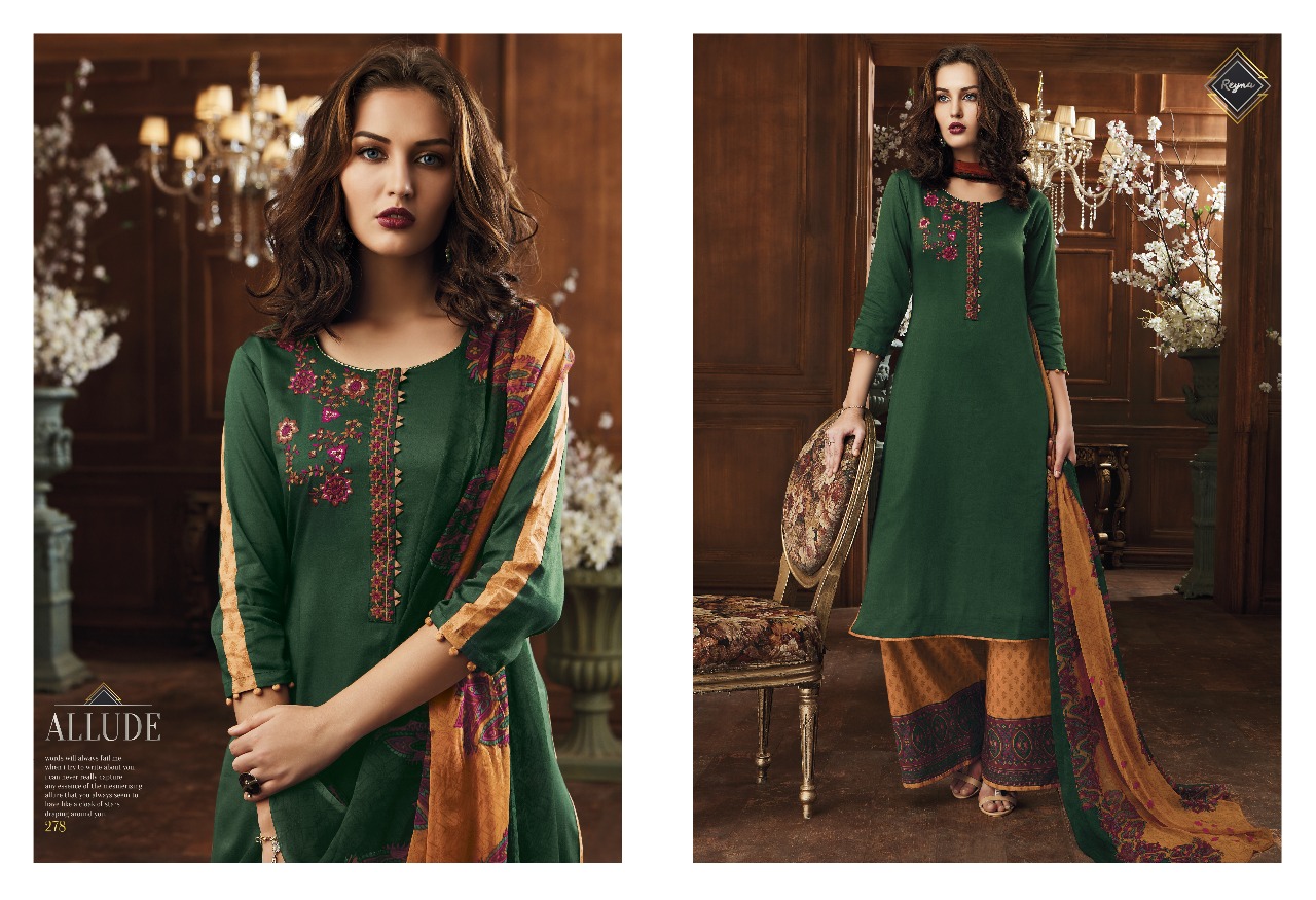 Reyna presents allude casual stylish Collection of salwar kameez