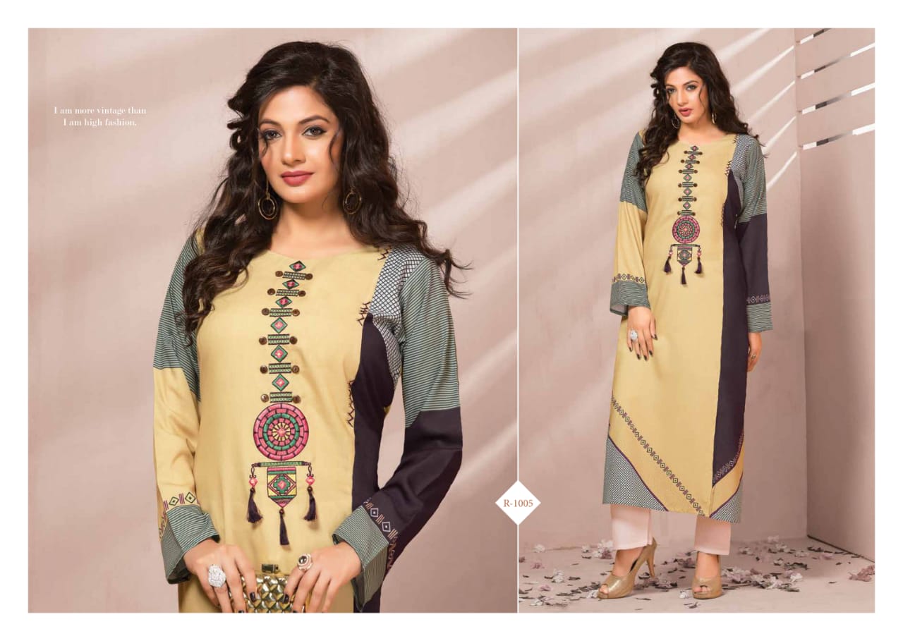 Roots fashion presents prime casual ready to wear kurtis concept