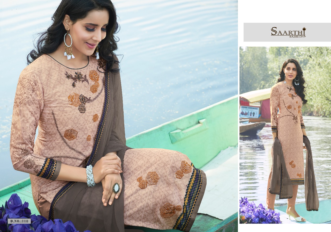 Saarthi fashion presenting kasturi beautiful collection of salwar kameez