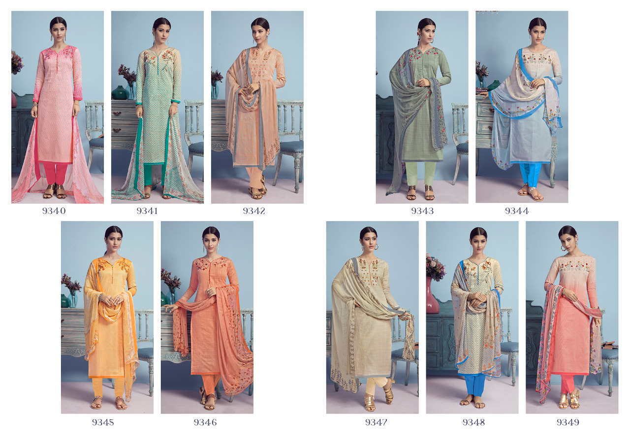 Sanna fashion presenting sikha semi casual wear beautiful collection Of salwar kameez