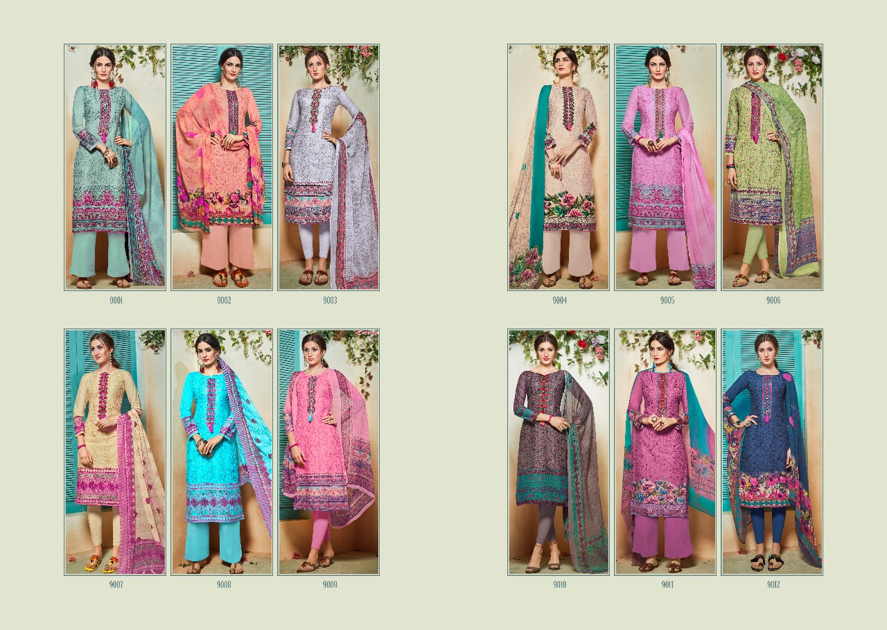 Sargam prints presents aafreen casual wear printed salwar kameez collection