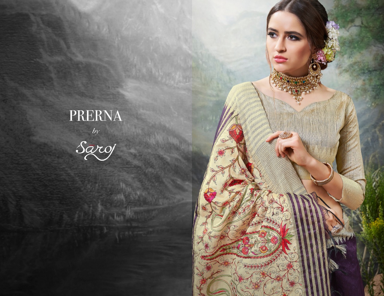 Saroj presents prerna beautiful collection of sarees