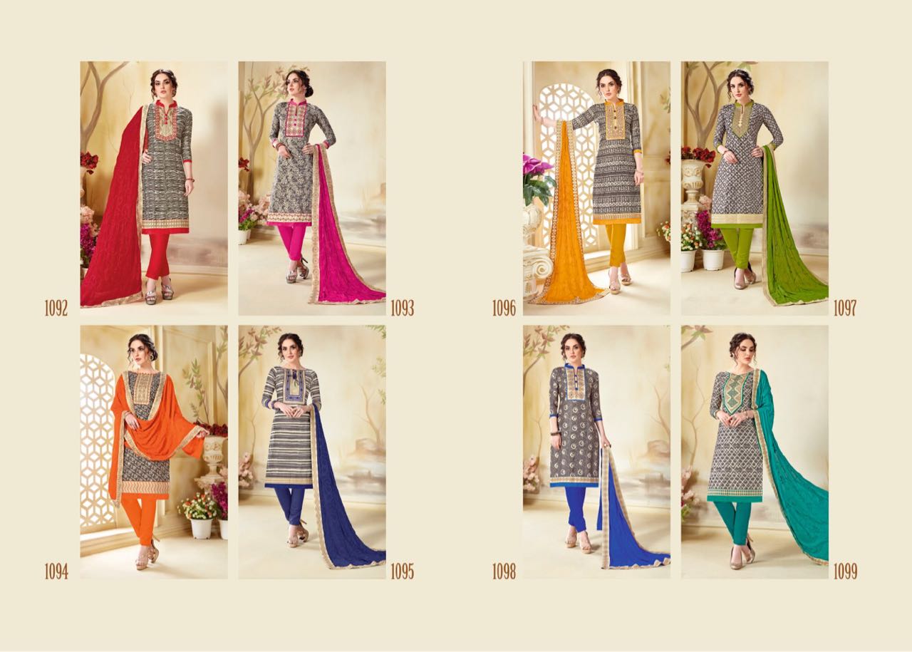 Sarvada creation presenting pooja casual wear salwar kameez collection