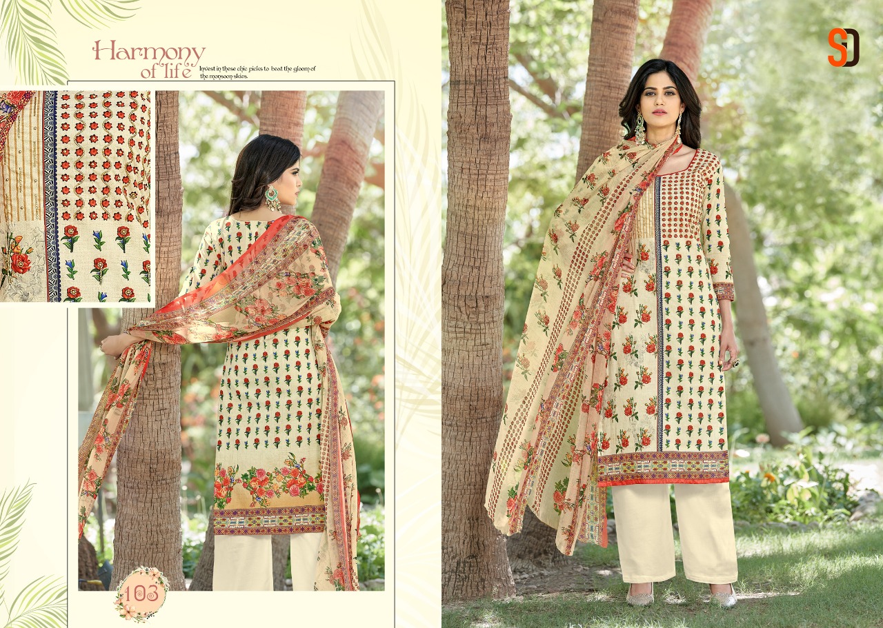 Sharaddha designer presenting vastram casual wear salwar kameez collection