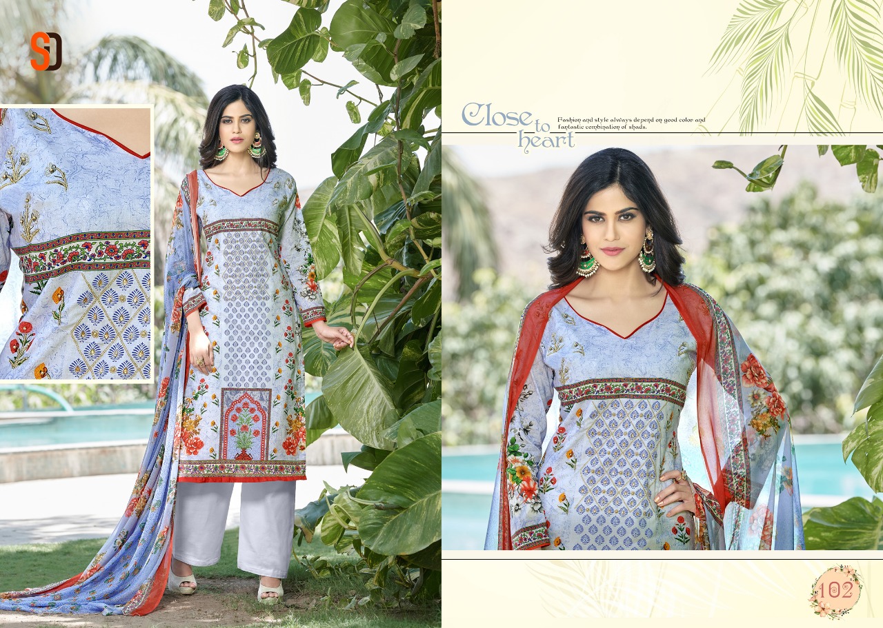 Sharaddha designer presenting vastram casual wear salwar kameez collection