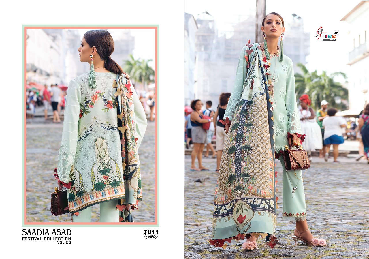 Shree fabs presents saadia asad festival collection vol 2 fancy Wear concept of salwar kameez