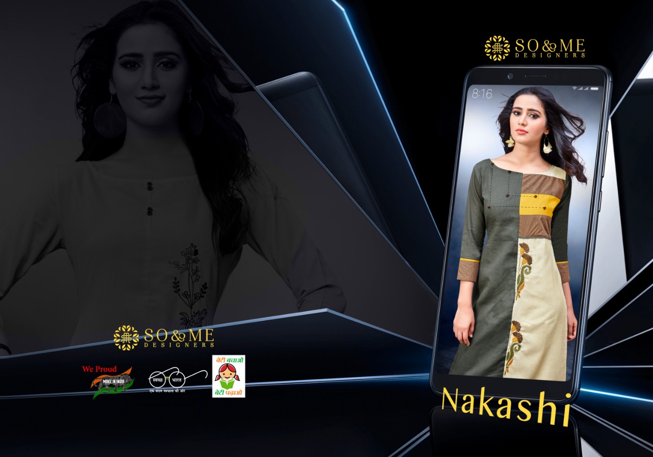 So and me designer launch nakashi Casual ready to wear kurtis concept