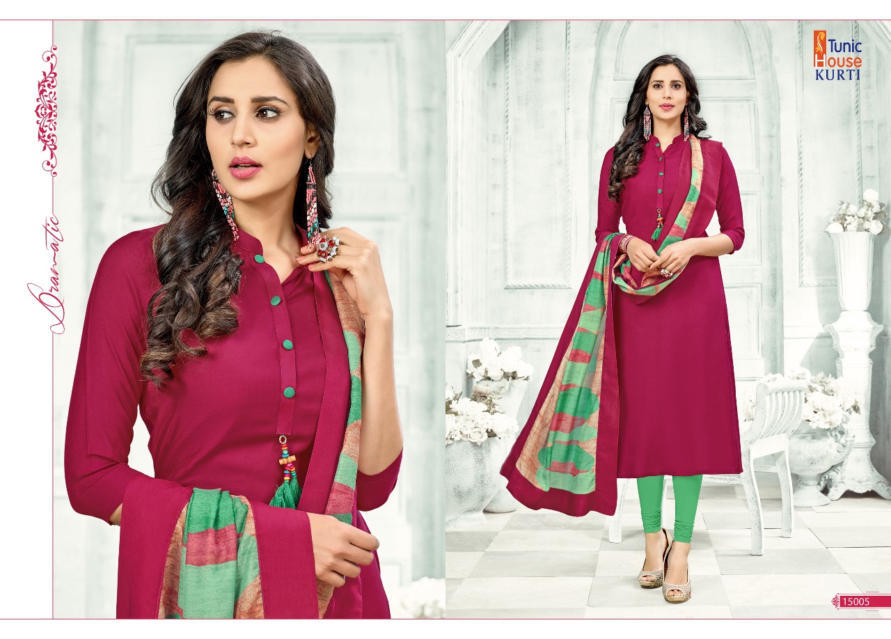 Tunic house presenting ruchi Simple elegant  look kurtis collection