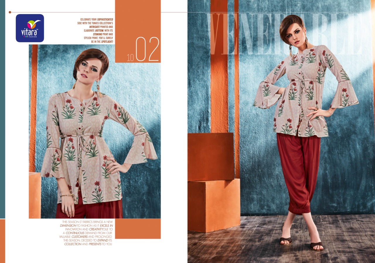 Vitara fashion presenting westside casual stylish wear top style kurti concept