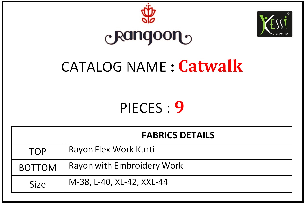 Rangoon launch catwalk beatiful semi casual stylish look kurti with plazzo concept