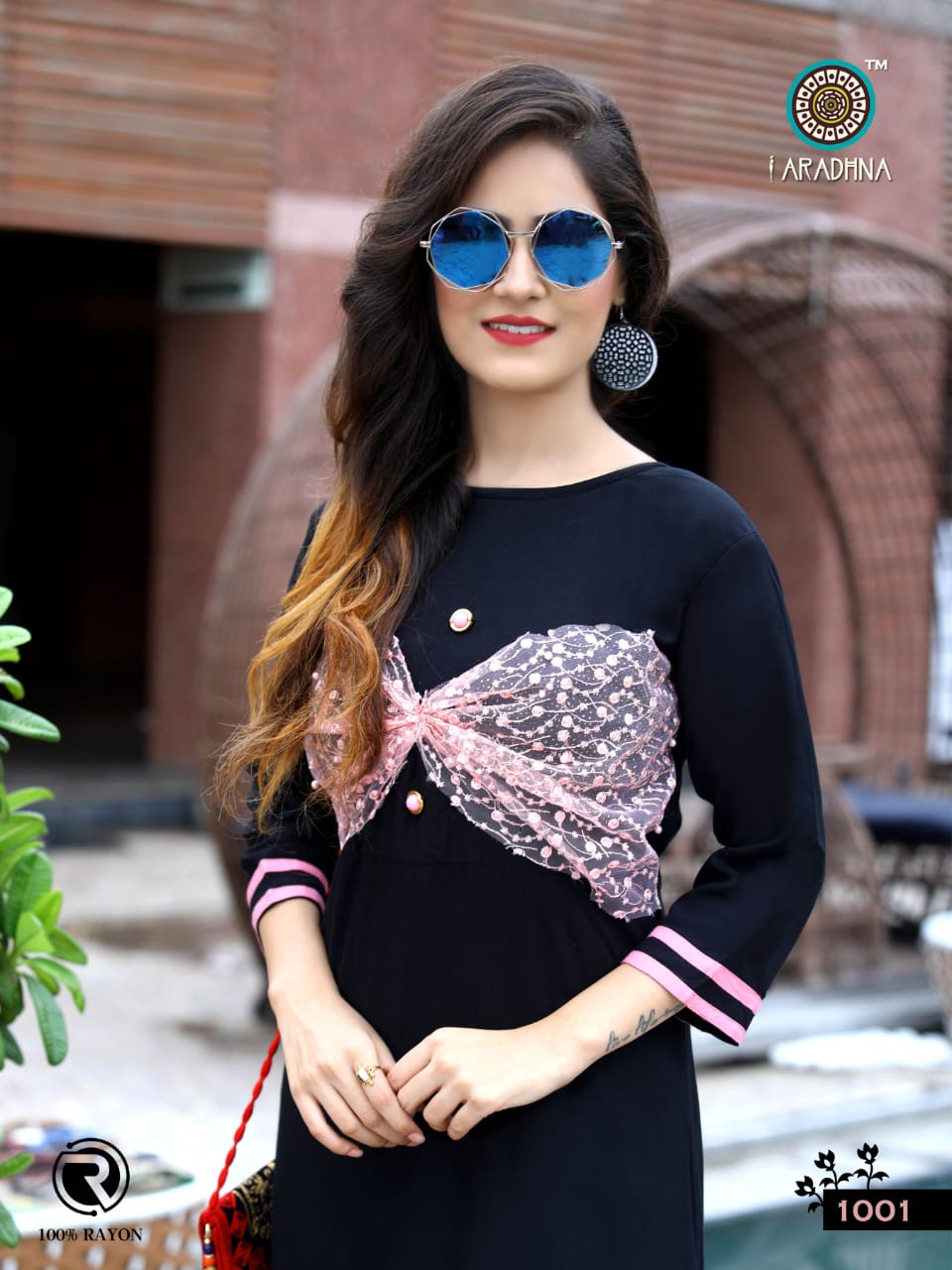 Aradhna Pressnts crystal crush casual fancy collection of kurtis