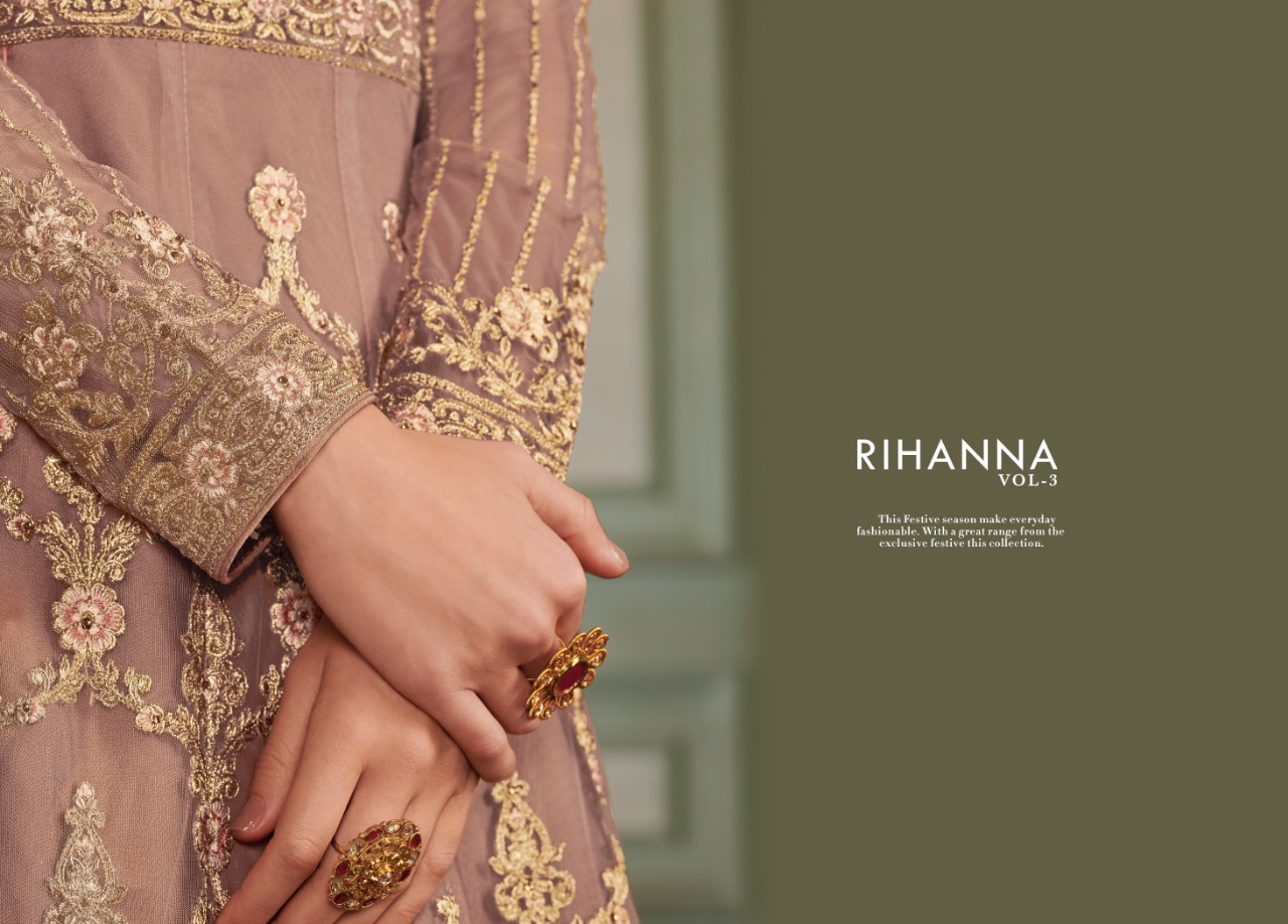 Arihant designer Presenting rihanna vol 3 designer heavy look Concept gowns