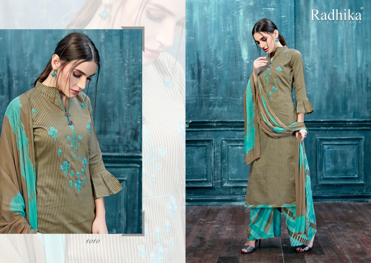 Azara Presents aleza casual daily wear cotton printed salwar kameez collection