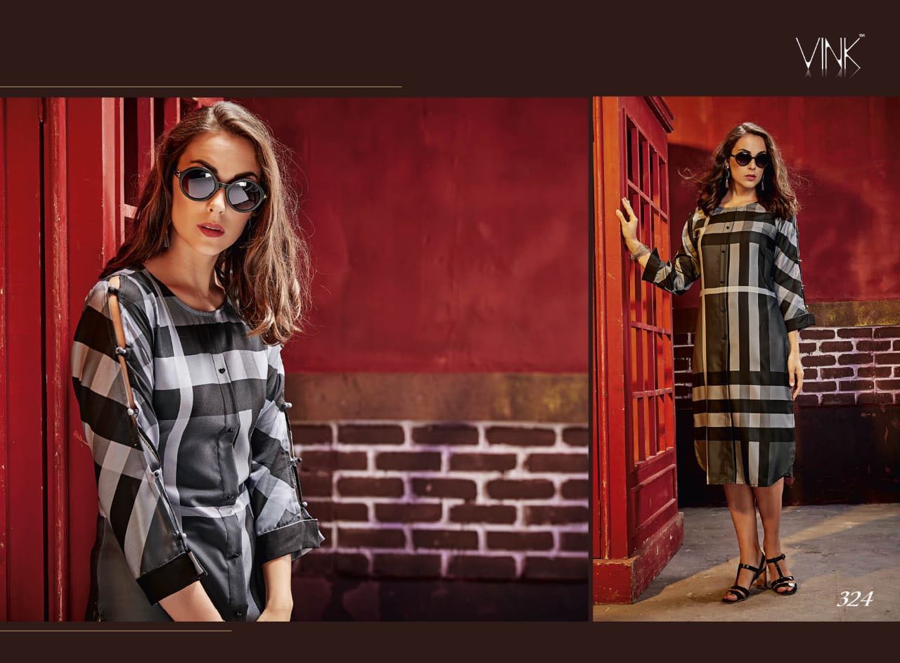 Checkmate by vink Presenting casual western Stylish look kurtis concept