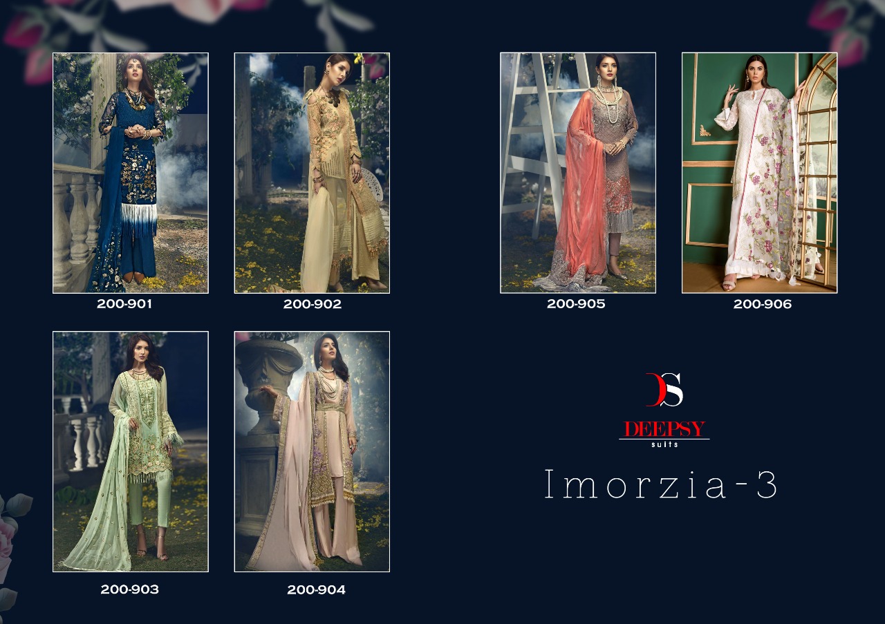 Deepsy suits imorzia 3 fancy heavy collection of salwar kameez