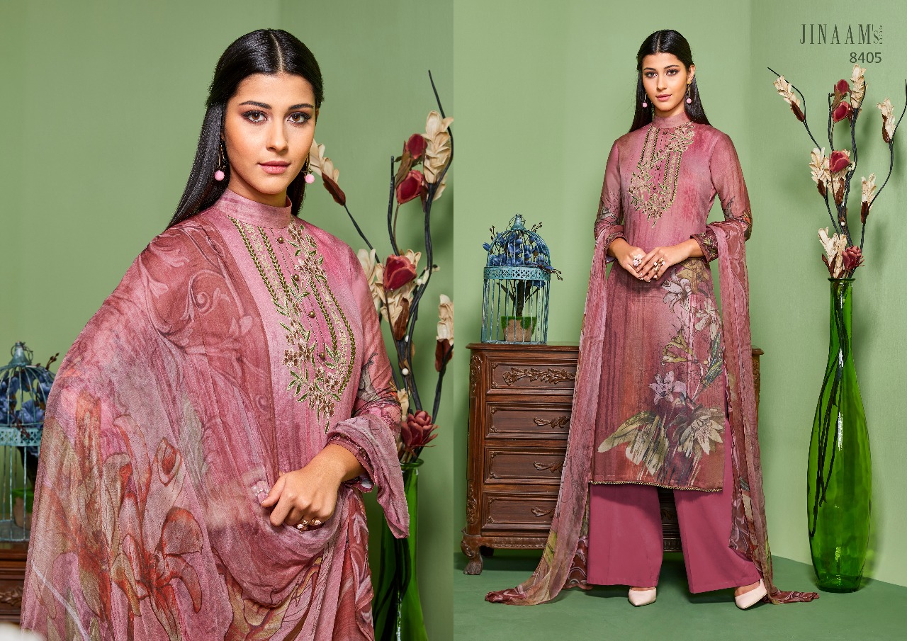 Jinaam Dress P lTD presenting Tanisha  beautiful digital printed salwar kameez collection