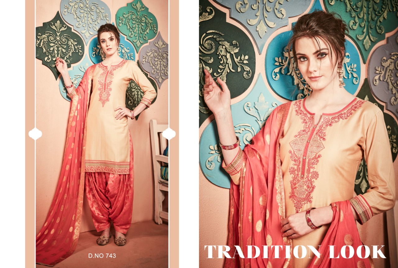 Kajree Fashion presenting rivaaz by patiyala beautiful Ethnic wear Salwar kameez collection