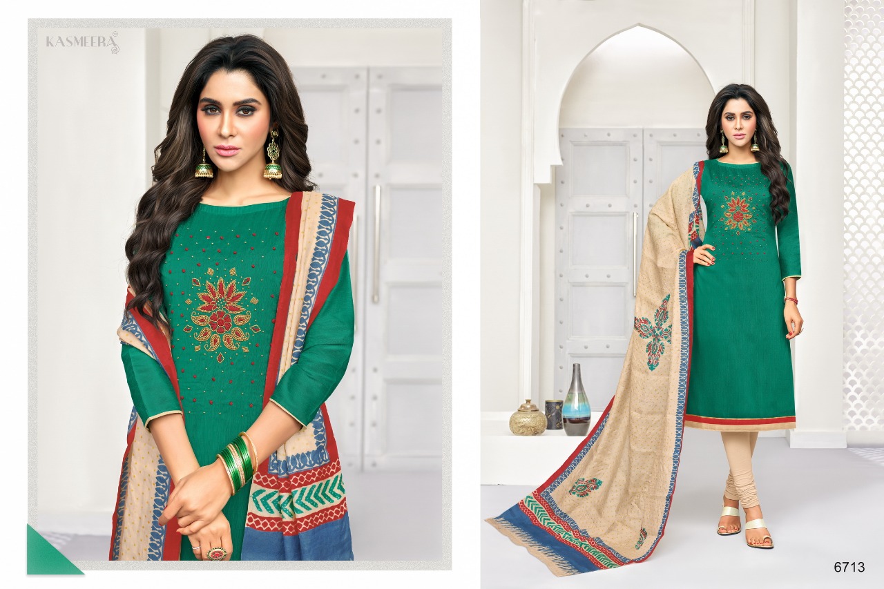 Kasmeera kritika beautiful casual wear salwar kameez collection