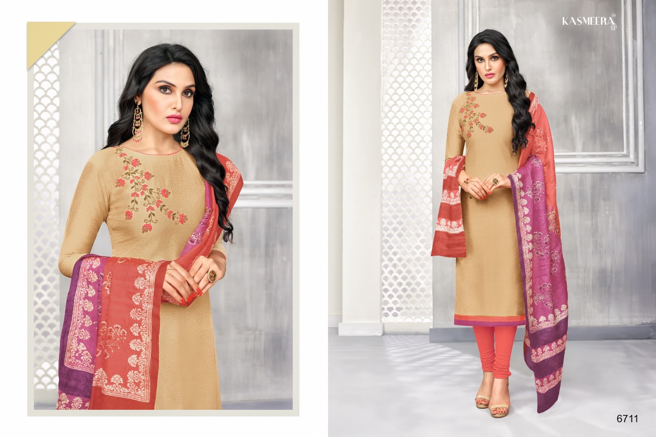 Kasmeera kritika beautiful casual wear salwar kameez collection