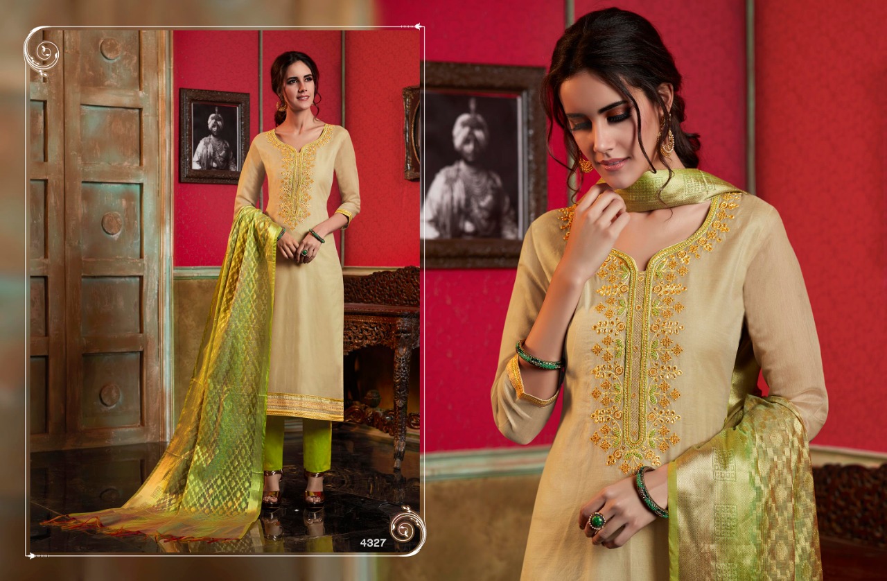 Kessi Fabrics aabhushan simple elegant Traditional salwar kameez collection