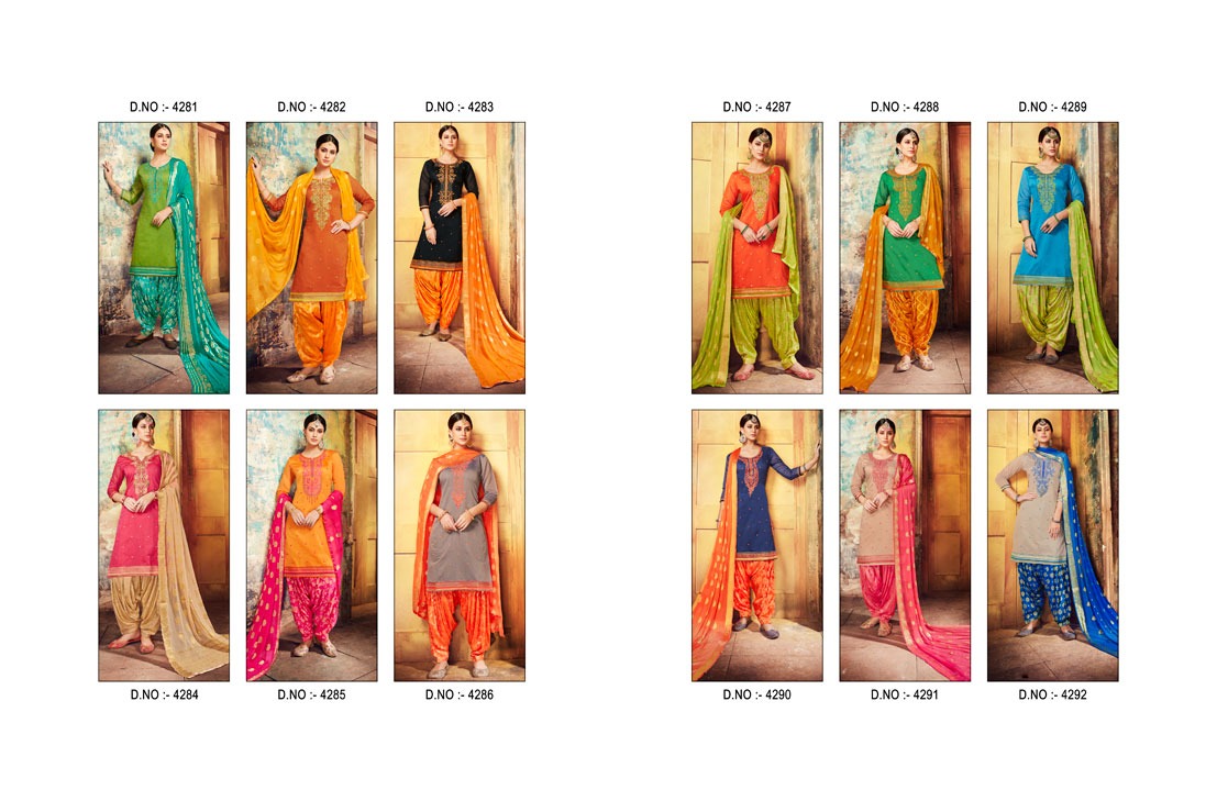 Kessi fabrics presenting shangar by patiala house vol 5 casual  wear collection of salwar kameez