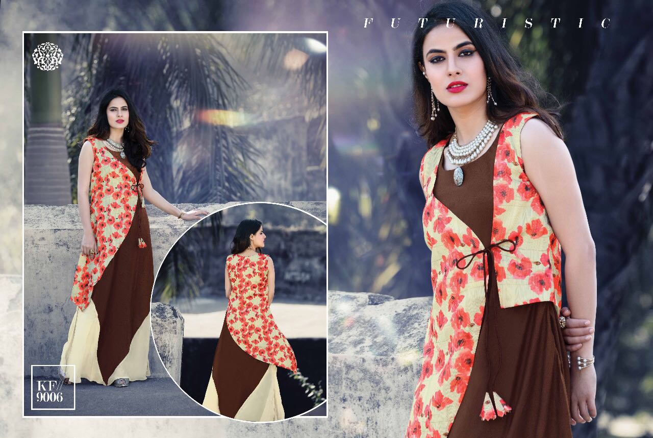 Krishriyaa fashion presenting envy vol 3 fashionable western look kurtis concept