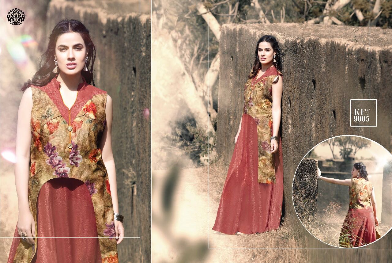 Krishriyaa fashion presenting envy vol 3 fashionable western look kurtis concept