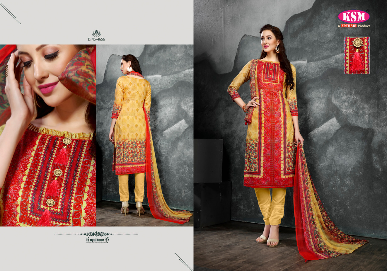 KSM Presenting vidhi beautiful casual printed wear salwar kameez collection