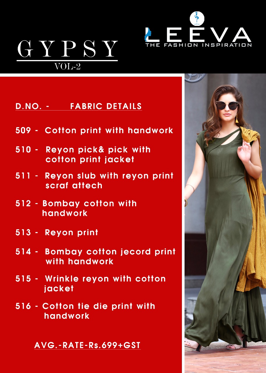 Leeva gypsy vol 2 casual designer concept Gowns