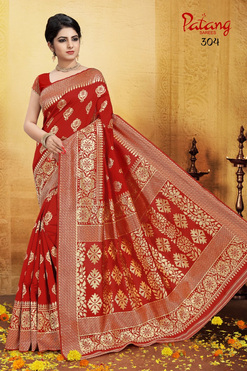 Patang presenting dreaming special traditional rich look sarees collection