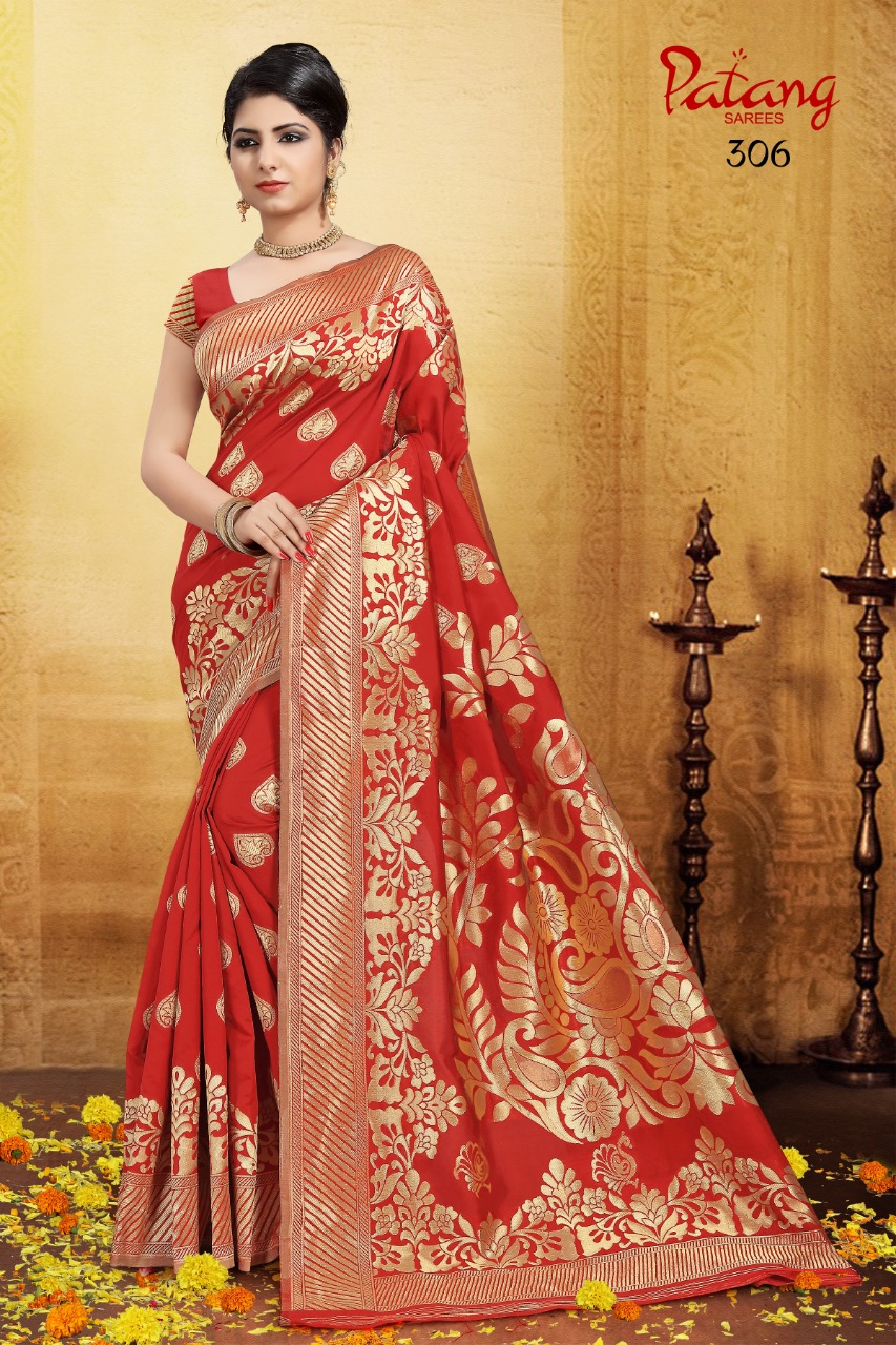 Patang presenting dreaming special traditional rich look sarees collection