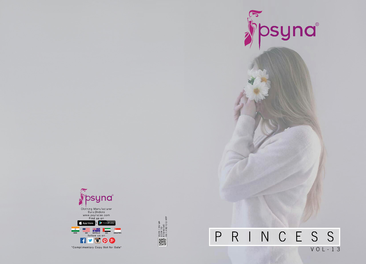 Psyna princess 13 casual ready To wear kurtis concept