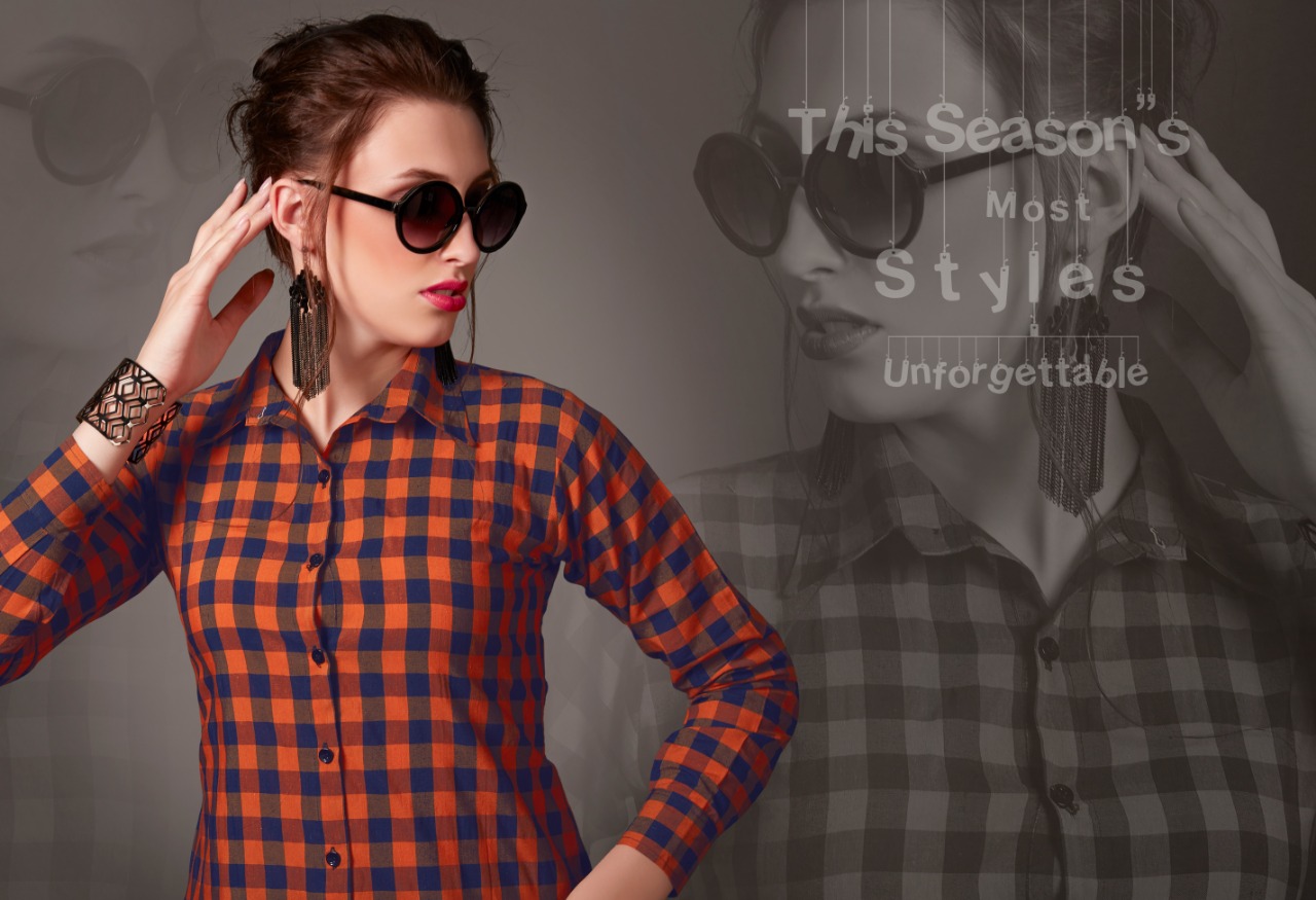 Rani trendz launch top model 2 stylish log shirt weatern look kurtis concept