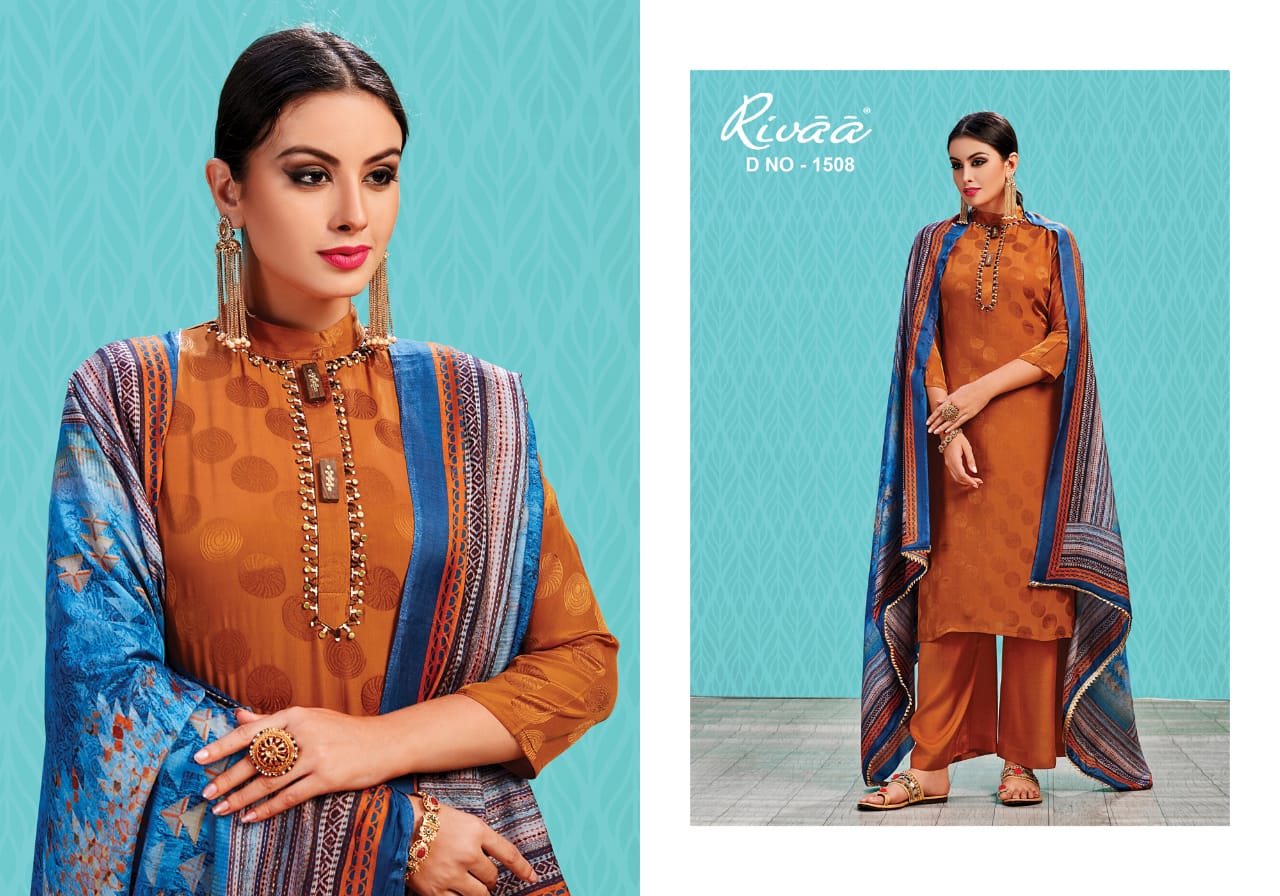 Rivaa presents berry beautiful simple elegant look salwar kameez collection