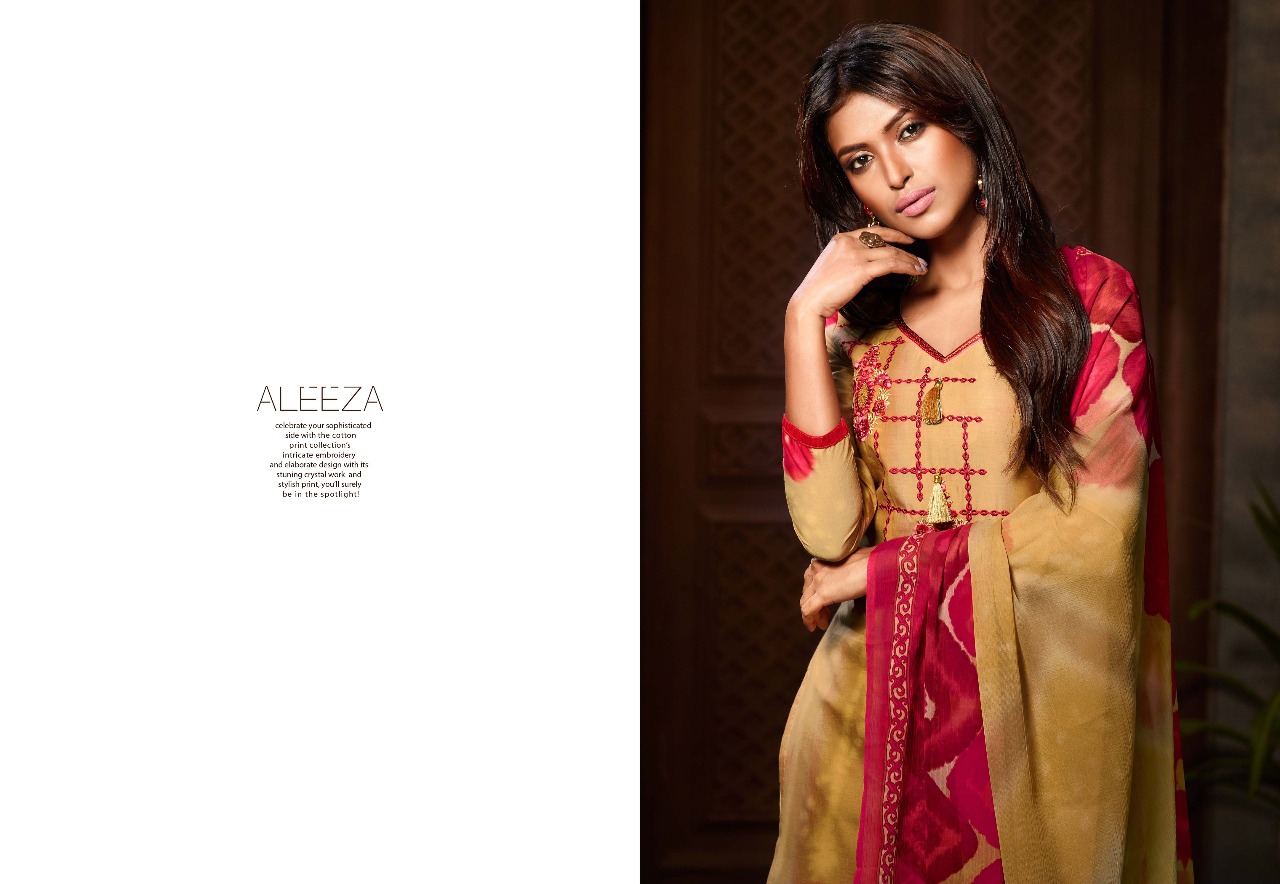 Sargam prints presenting aleeza casual wear Beautiful collection of salwar kameez