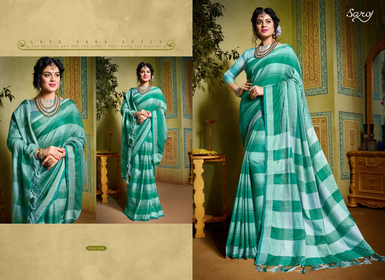 Saroj launch grapes stylish party wear collection of sarees