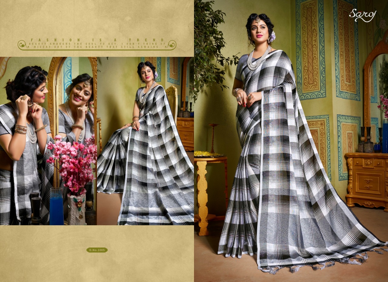 Saroj launch grapes stylish party wear collection of sarees