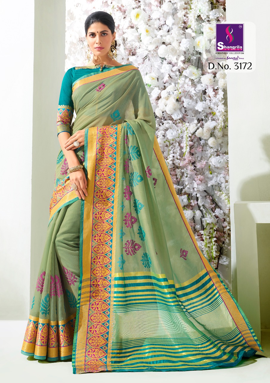 Shangrila launch vidhya cotton rich look pure kalamkari sarees collection