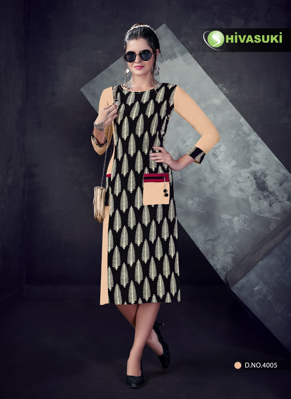 SHIVASUKI LOOKS presents swara vol 4 casual ready to wear kurtis concept
